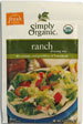 Simply Organic Salad Dressing Mix Ranch
